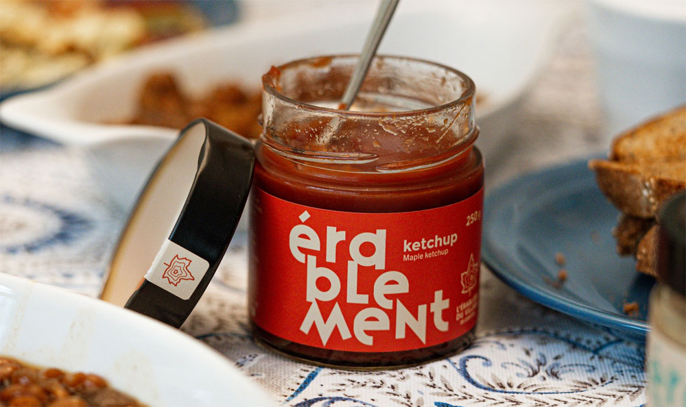 Ketchup à l'érable du Québec