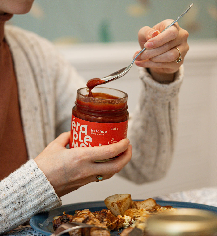 Ketchup à l’érable du Québec