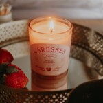 Bougie de massage - Caresses amande & pêche