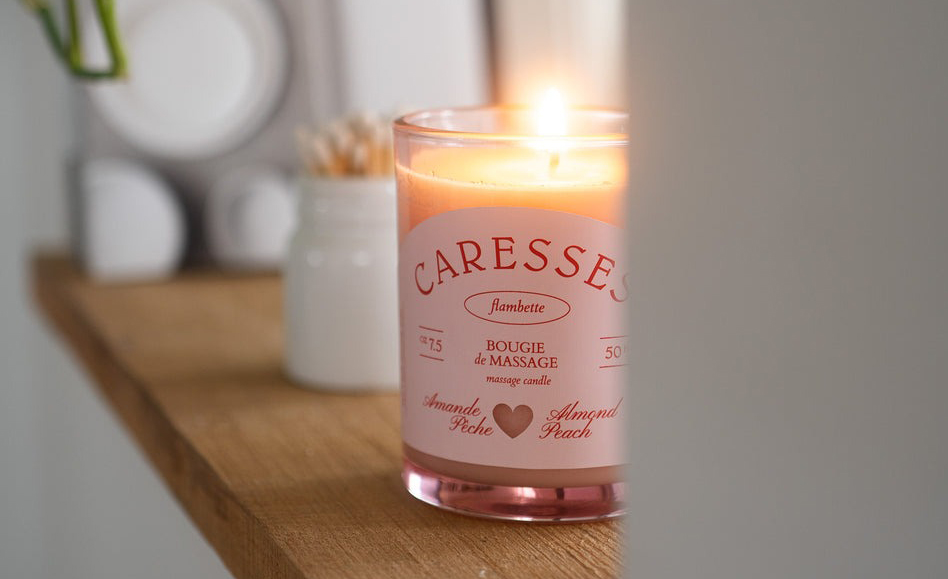 Bougie de massage pour couple