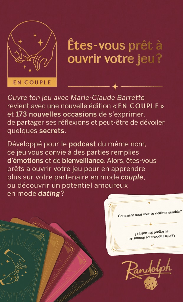 Volupty - Jeu - En Solo Couple Ou À Plusieurs - Jeu De Société - 180