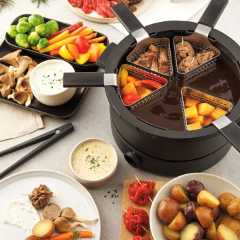 Fondussimo – Ensemble à fondue Evolution 3-en-1 (6 personnes)