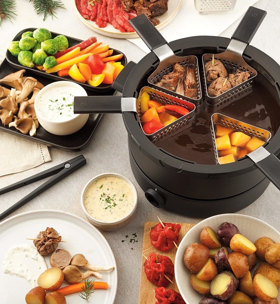 Fondussimo – Ensemble à fondue Evolution 3-en-1 (6 personnes)