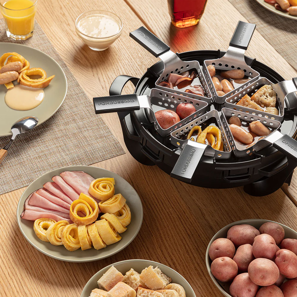 Recette de fondue de style Cabane à sucre à l'érable de Fondussimo