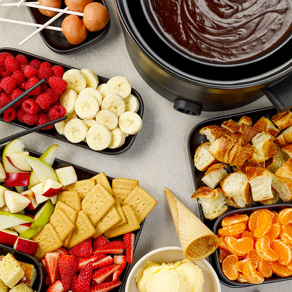 Recette de fondue classique au chocolat noir Fondussimo