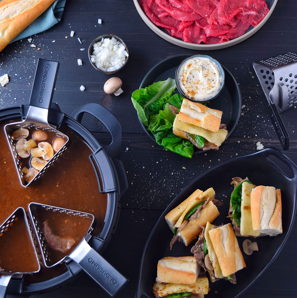 Recette de fondue au Steak Philly