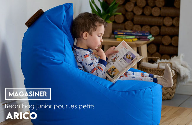 Bean bag pour les enfants fabriqué au Québec