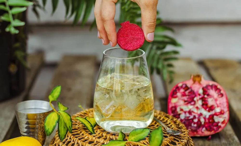 Bombes à sangria à la grenade