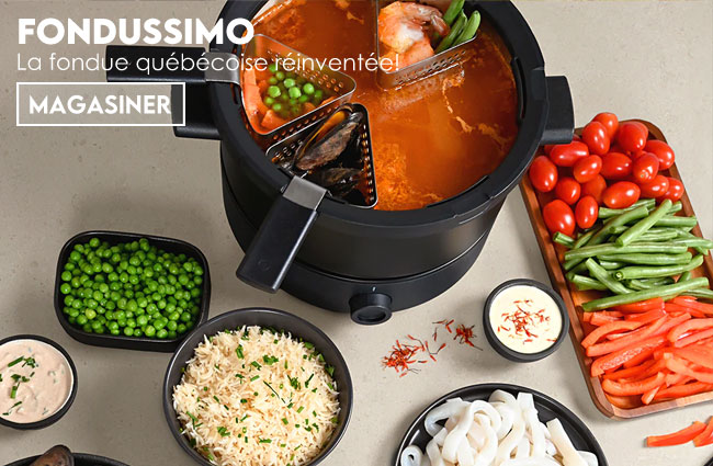 Plat à fondue Fondussimo à offrir en cadeau