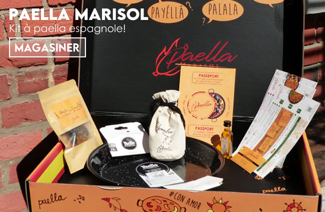 Ensemble à paella espagnole avec Paella Marisol