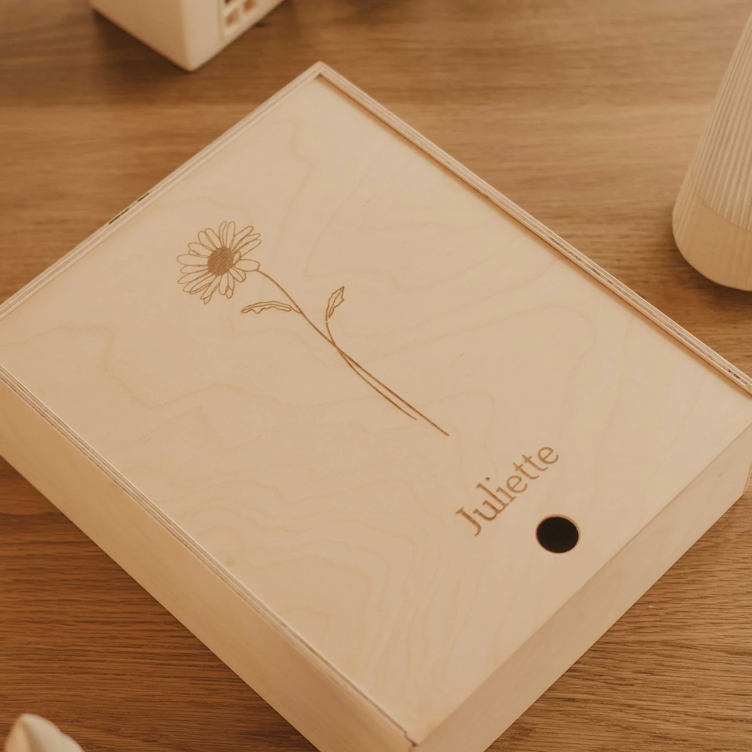 Boîte à souvenirs à personnaliser