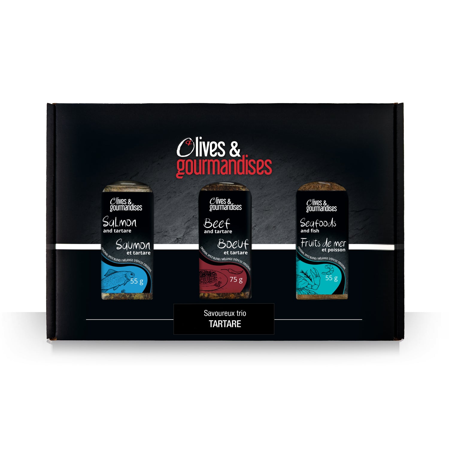 Savoureux trio pour tartare