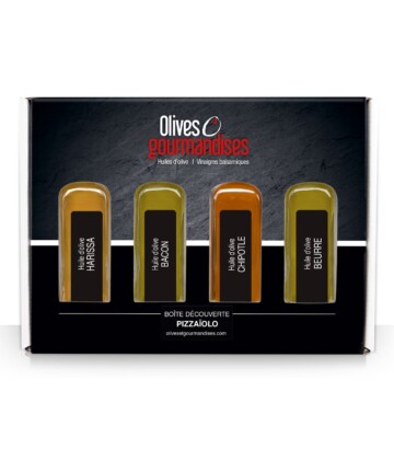 Boîte découverte Pizzaïolo (huiles d’olive piquantes)