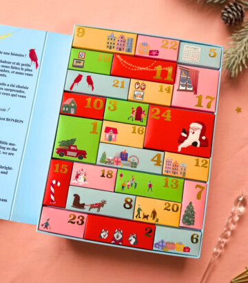 Calendrier de l&rsquo;Avent La Boîte à Bonbons