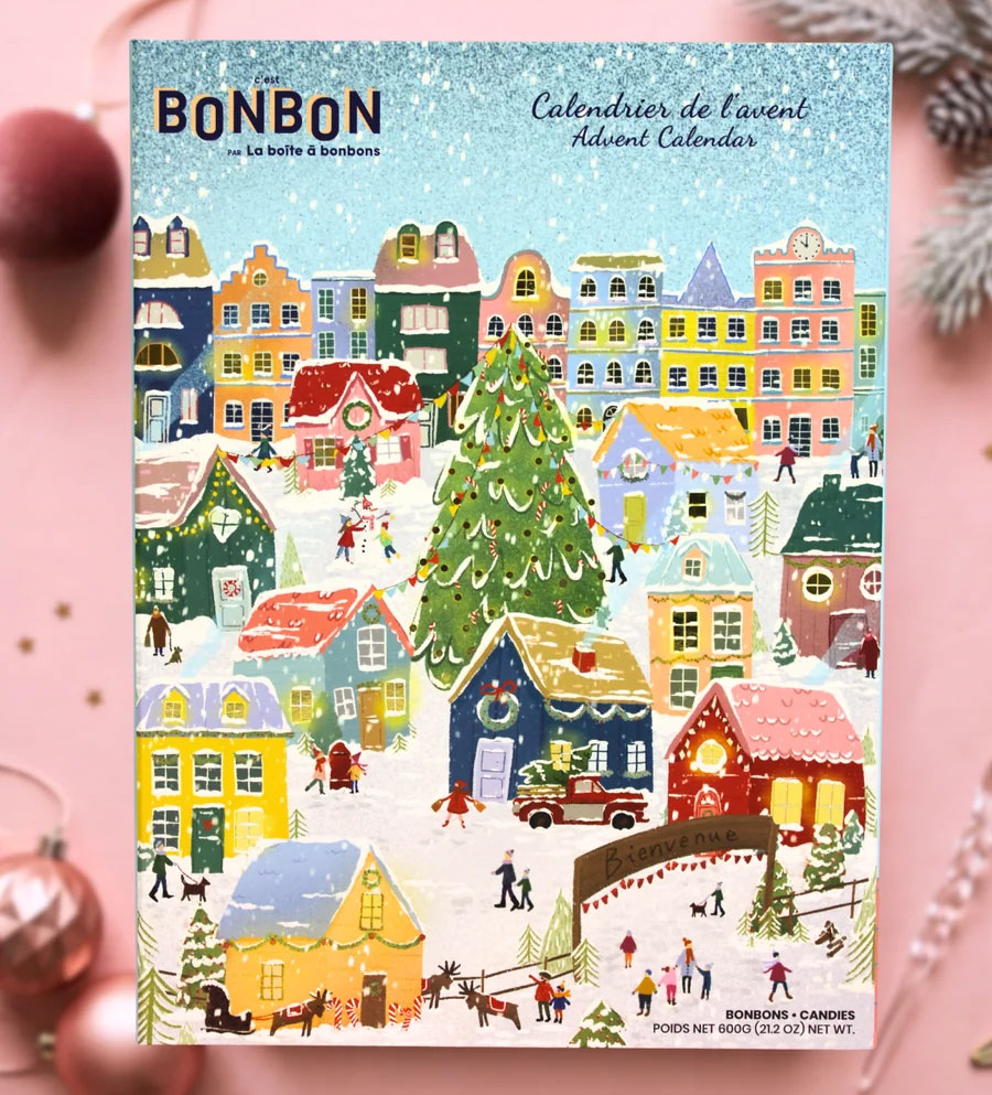 Calendrier de l'Avent 2026 de bonbons