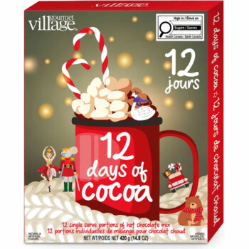 Calendrier de l&rsquo;Avent de chocolat chaud