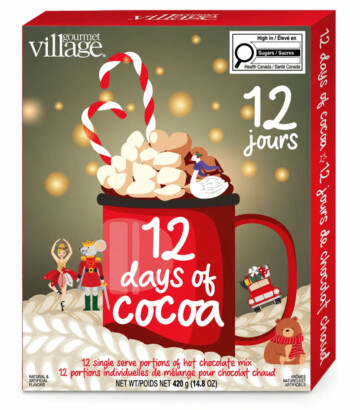 Calendrier de l&rsquo;Avent de chocolat chaud