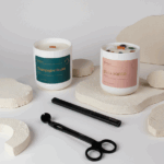 Ensemble bougies et accessoires