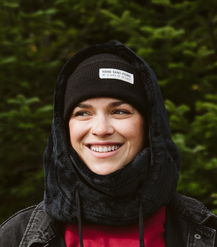 Passe-montagne en laine polaire