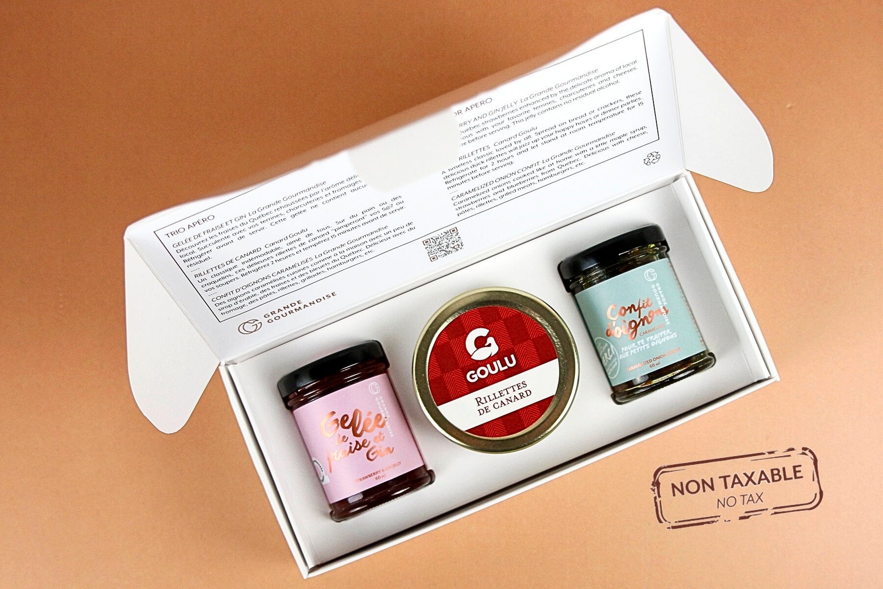 Trio gourmand pour l’apéro