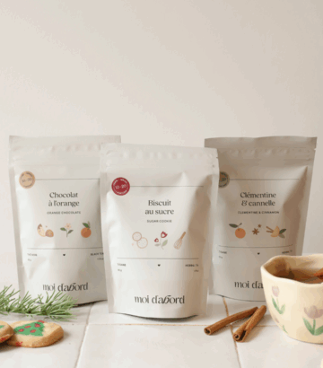 Trio de Thés Temps des Fêtes