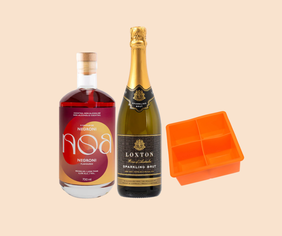 Coffret Cocktail Negroni Sbagliato Sans Alcool
