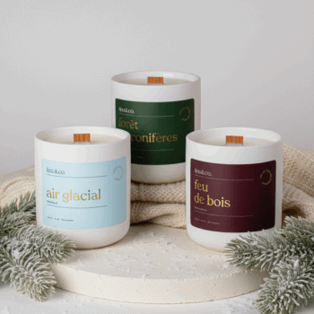 Coffret refuge nordique (3 bougies)