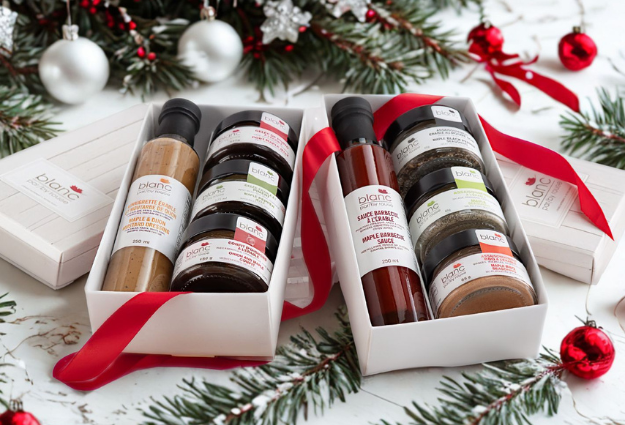 Coffret d'huiles d'olive et de vinaigres balsamiques