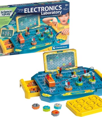 Le Laboratoire Électronique Clementoni : Kit Science & Jeu 8+