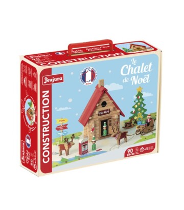 Le Chalet de Noël en Bois Jeujura (90 pièces)