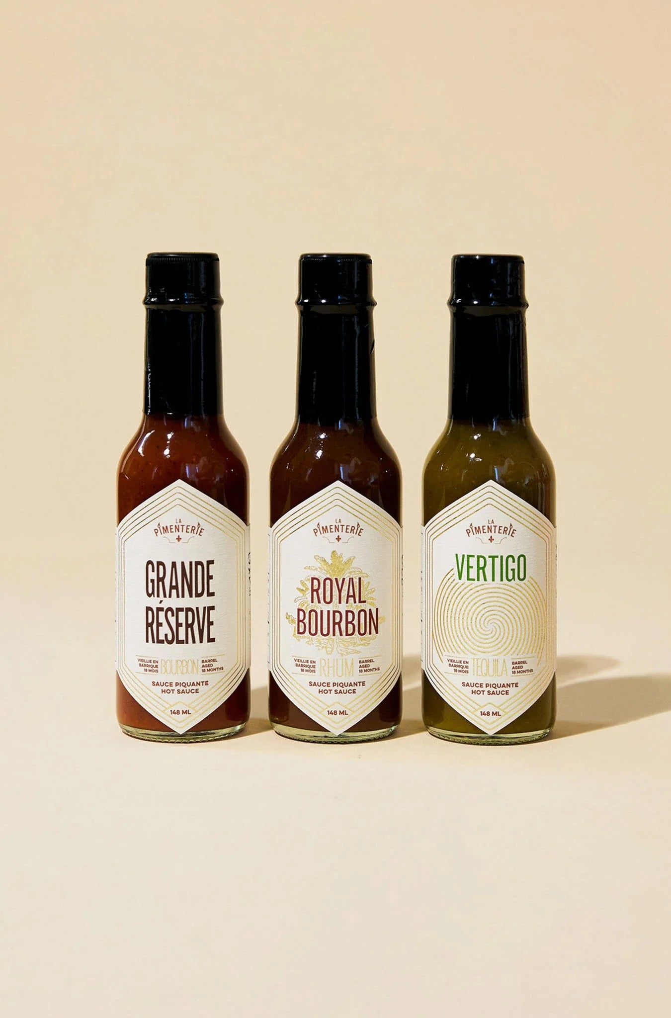 Trio sauces piquantes Grande Réserve