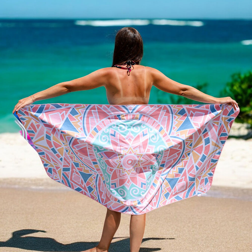 Lot De 6 Serviettes De Nettoyage En Microfibre Pour Cuisine, Aquarelle