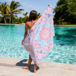 Serviette pour le sport ou le yoga en microfibre