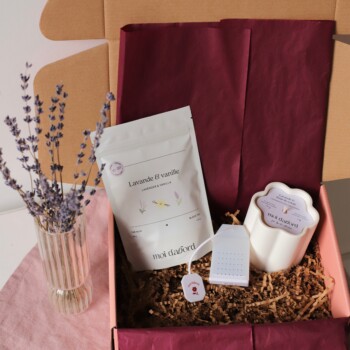 Boîte cadeau détente à la Lavande