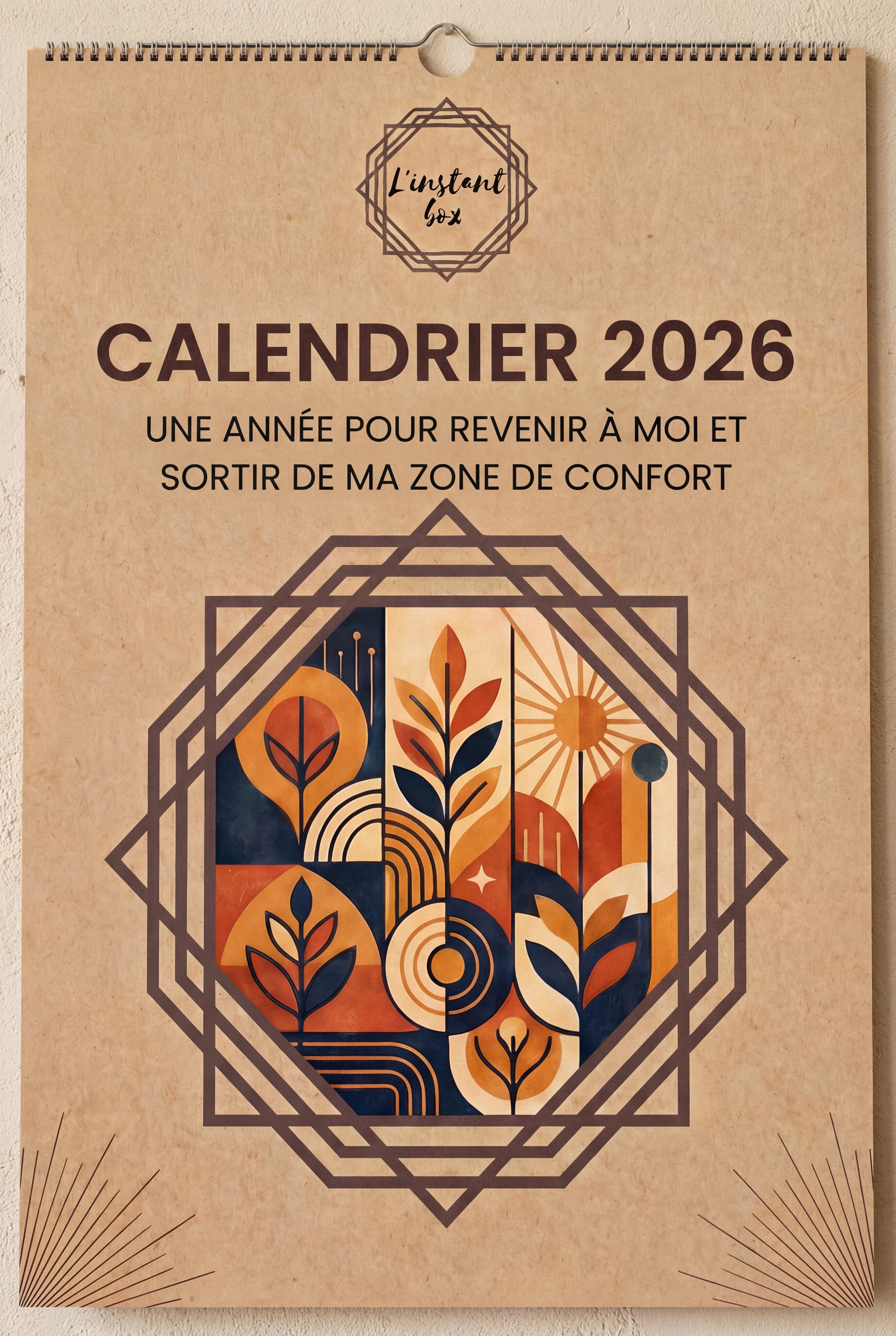 Calendrier Mural 2026 : L’Outil de Coaching & Introspection