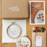 Kit de broderie DIY Temps des fêtes
