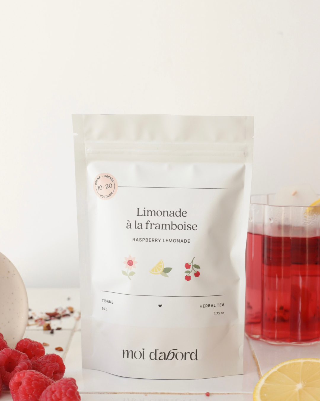 Tisane Limonade à la Framboise