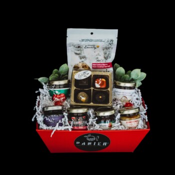 Panier-cadeau gourmand aux petits fruits