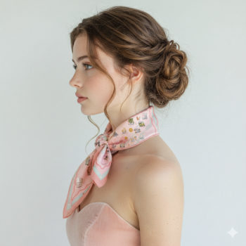 Foulard Carte de Montréal – Édition Mili Mila x LiliGraffiti