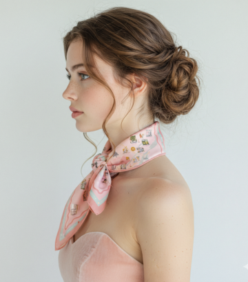 Foulard Carte de Montréal – Édition Mili Mila x LiliGraffiti