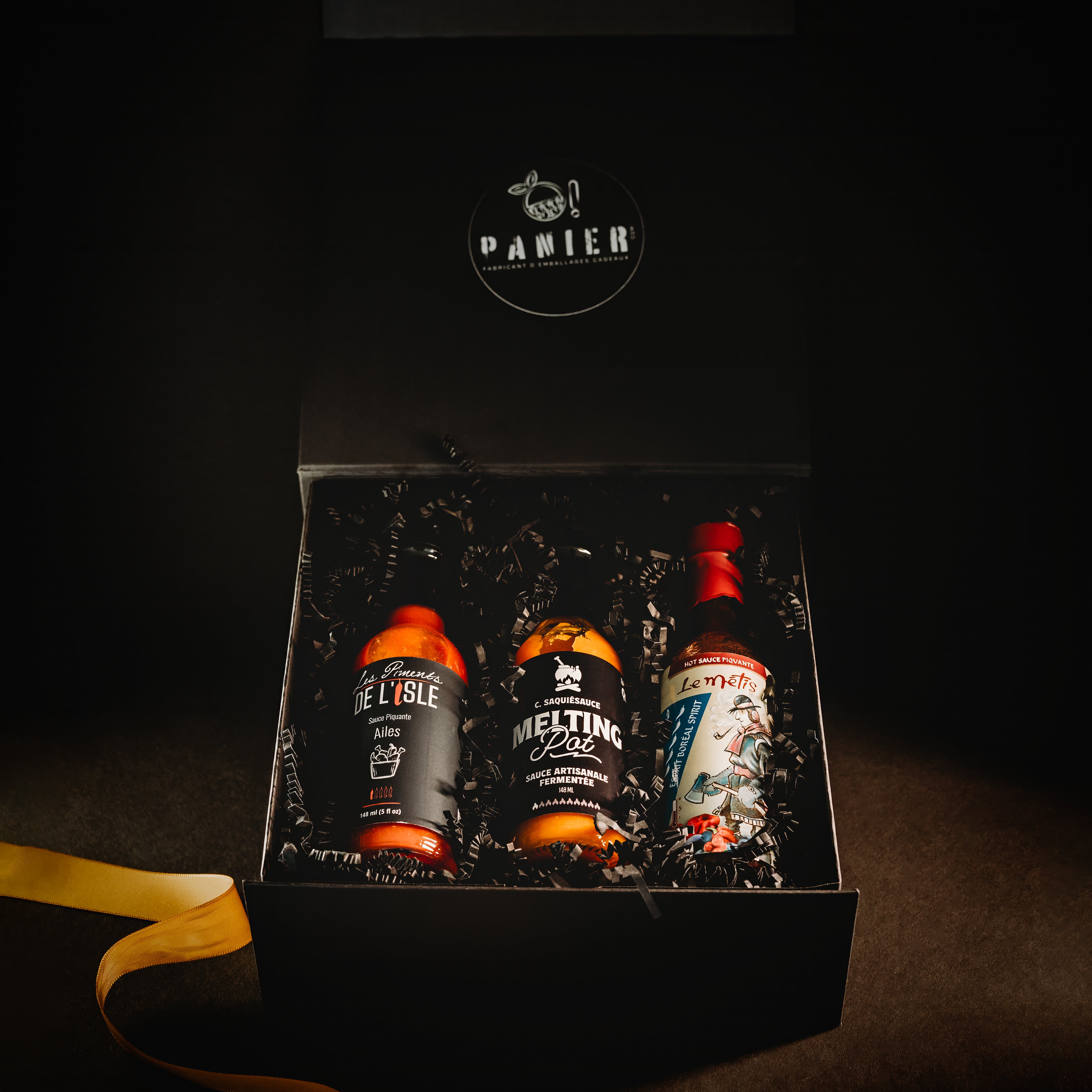 Boîte-cadeau de sauces piquantes
