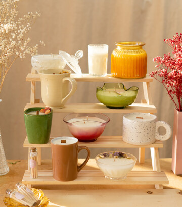 Atelier de fabrication de bougie parfumée