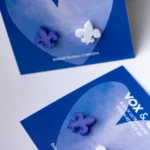 Puces d'oreilles Fleur de Lys Vox & Oz