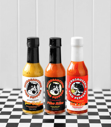 Coffret 3 sauces piquantes Piko Peppers