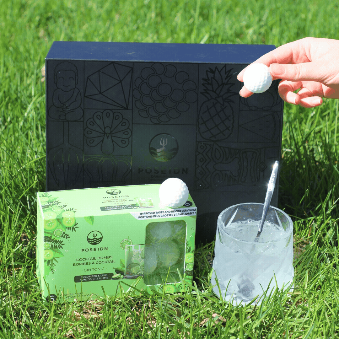 Coffret Cadeau Fête des Pères – Cocktail Gin Tonic & Golf