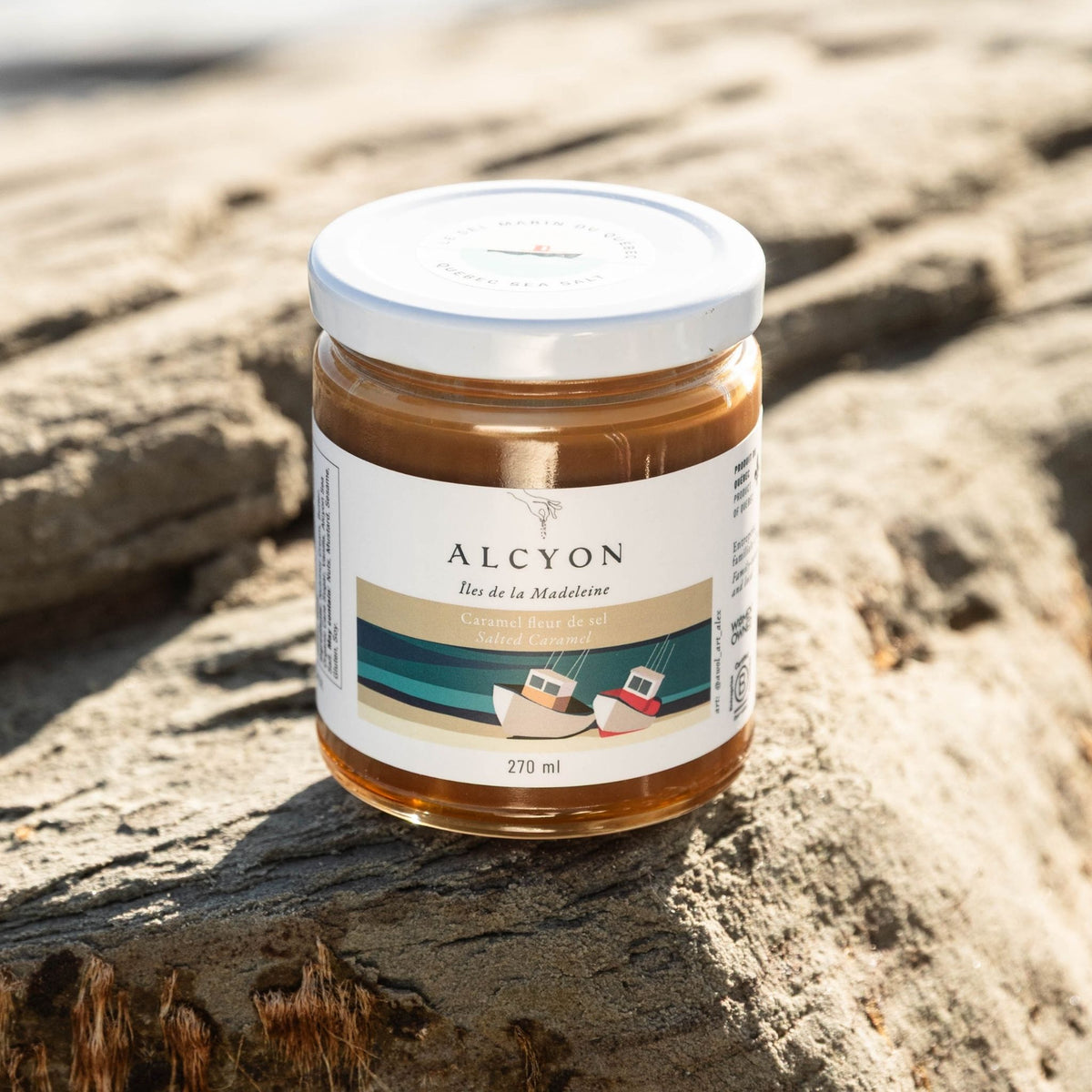 Caramel à la fleur de sel des Îles-de-la-Madeleine