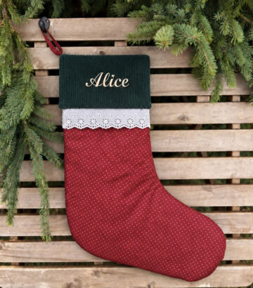 Bas de Noël personnalisé