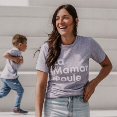 Chandails pour maman poule et les enfants