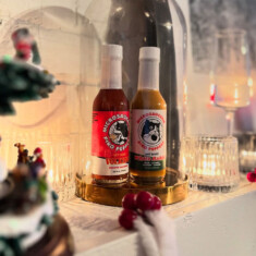 Sauce piquante Piko Peppers au Marché de Noël