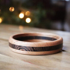 Bracelets en bois fabriqués au Québec